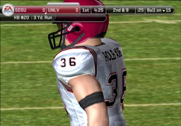 NCAA Football 08 screen shot game playing